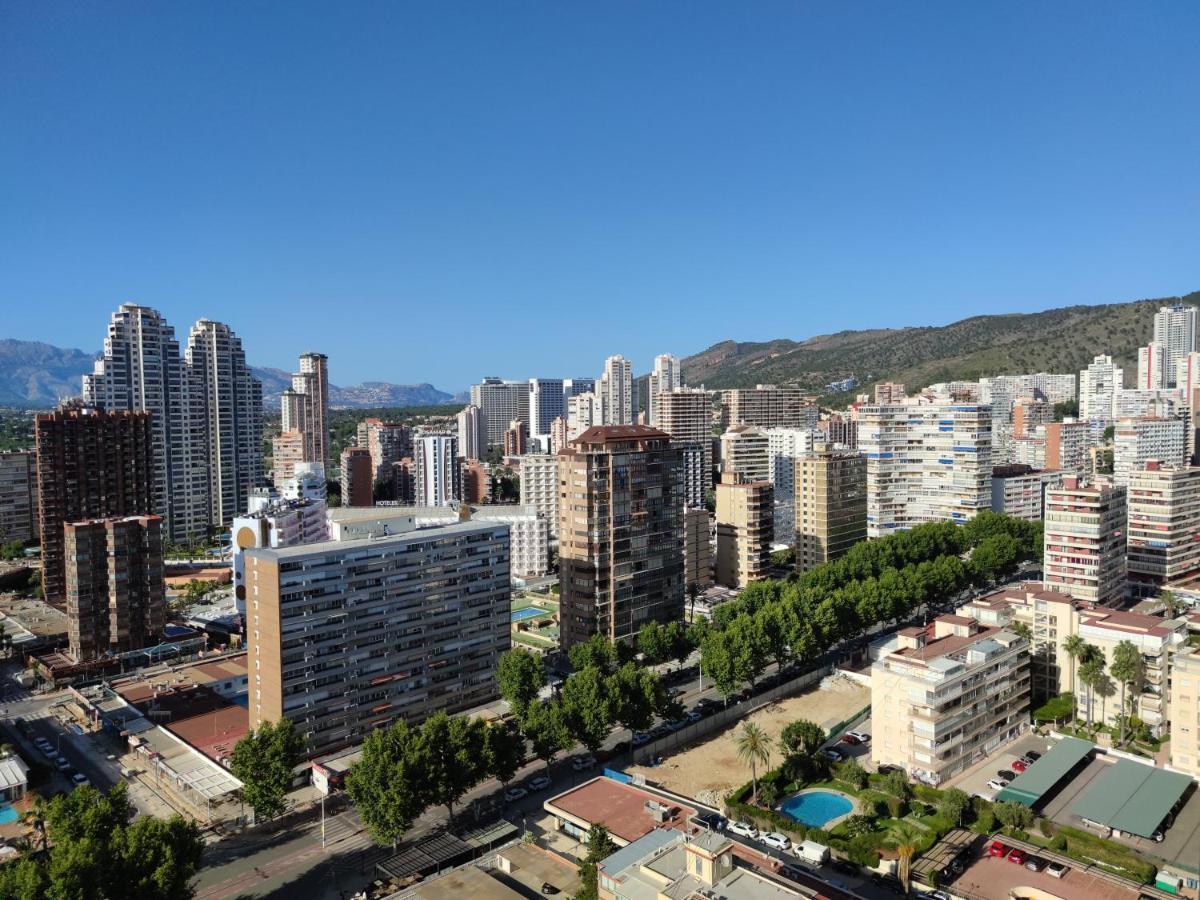 Las Damas Premium 23F Beach Front - Pool & Parking Бенидорм Экстерьер фото