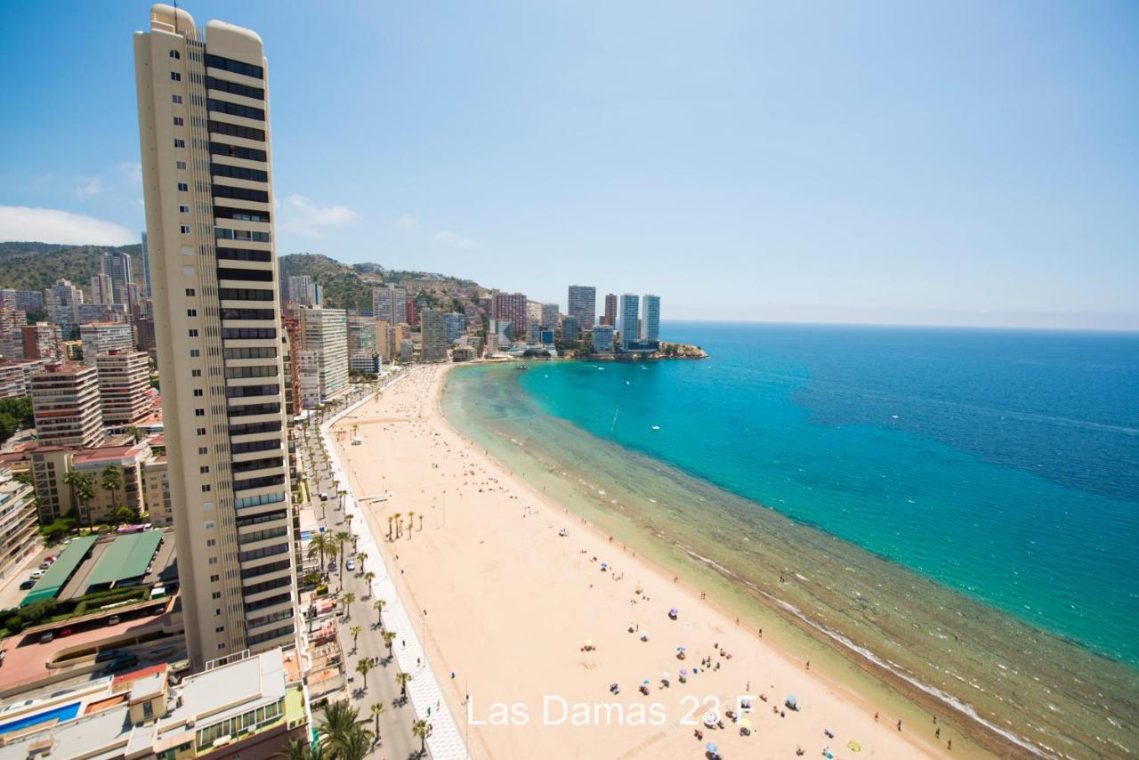 Las Damas Premium 23F Beach Front - Pool & Parking Бенидорм Экстерьер фото