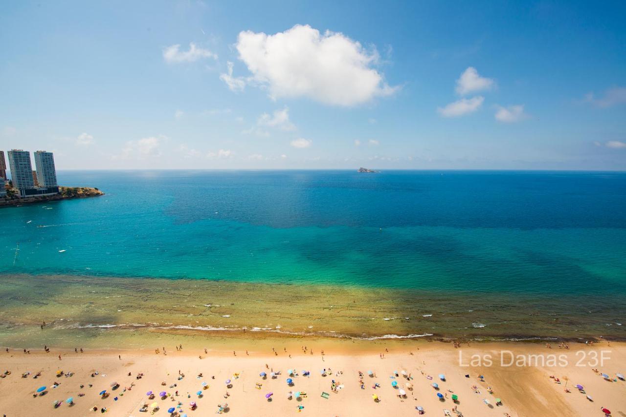 Las Damas Premium 23F Beach Front - Pool & Parking Бенидорм Экстерьер фото
