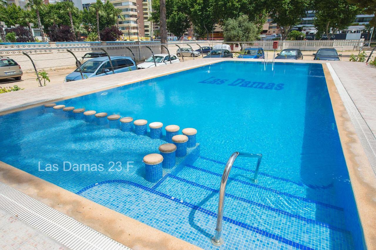 Las Damas Premium 23F Beach Front - Pool & Parking Бенидорм Экстерьер фото